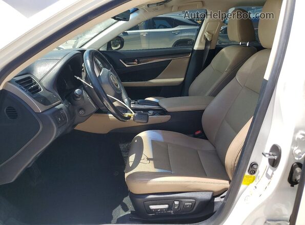 JTHBA1BL9GA000777 2016 LEXUS GS White Вид салону спереду