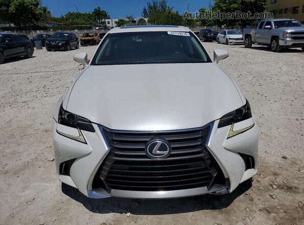 JTHBA1BL9GA000777 2016 LEXUS GS White Вид спереду