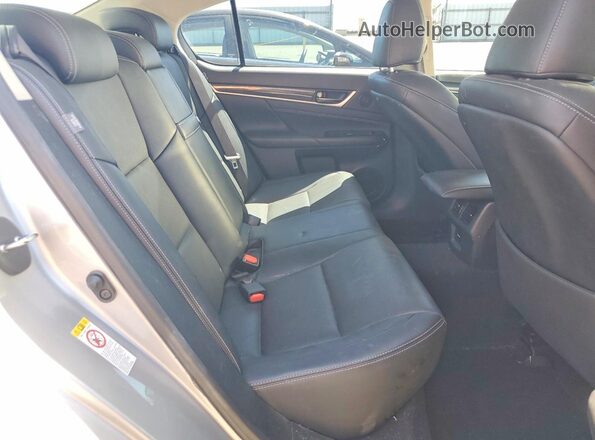 JTHBA1BLXGA000240 2016 LEXUS GS Серебряный Вид задних сидений