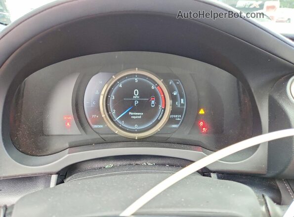 JTHBA1D20G5003631 2016 LEXUS IS Gray Instrument cluster view