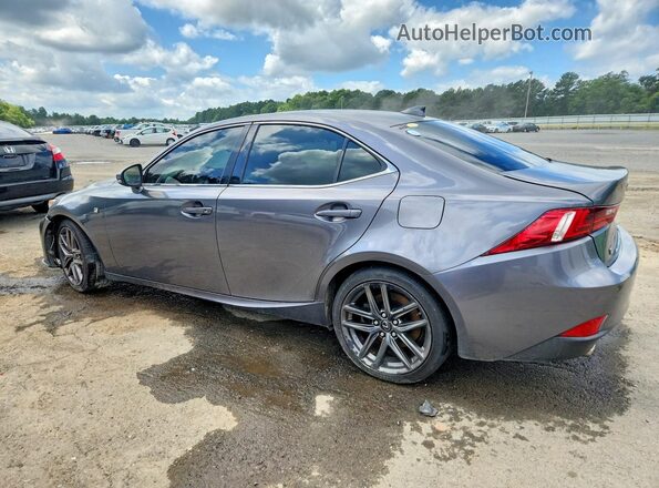 JTHBA1D20G5003631 2016 LEXUS IS Gray Rear left
