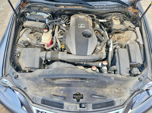 JTHBA1D20G5003631 2016 LEXUS IS Gray Rear interior view