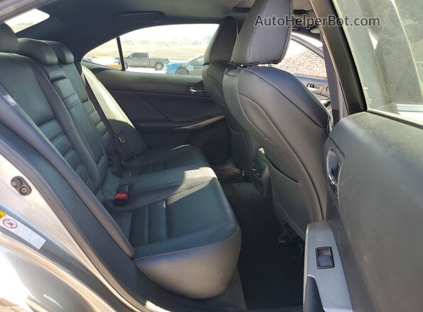 JTHBA1D20G5004746 2016 LEXUS IS Silver Вид задніх сидінь
