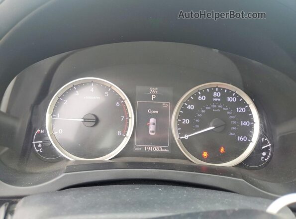JTHBA1D20G5015908 2016 LEXUS IS Silver Սարքավորումների վահանակի տեսք
