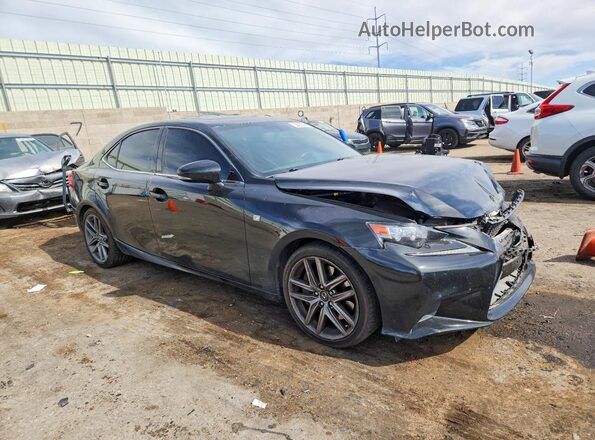 JTHBA1D20G5033146 2016 LEXUS IS Черный Передняя правая четверть