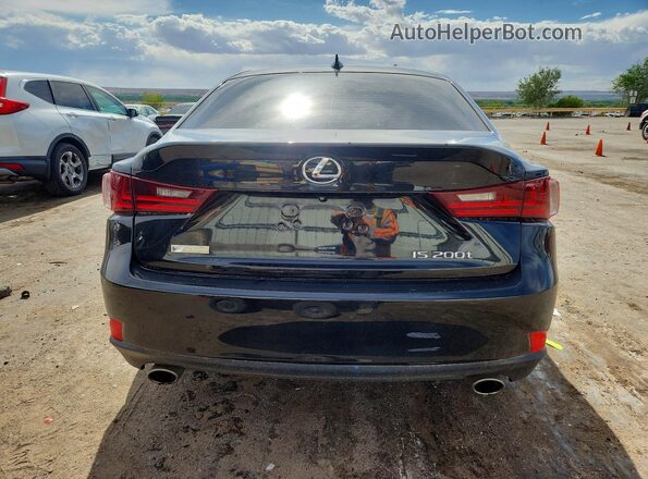 JTHBA1D20G5033146 2016 LEXUS IS Черный Вид сзади