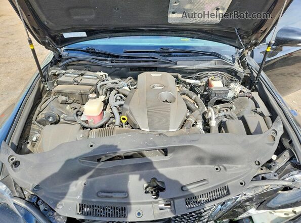 JTHBA1D20G5033146 2016 LEXUS IS Черный Вид задней части салона