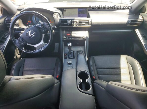 JTHBA1D20H5043130 2017 LEXUS IS White Widok deski rozdzielczej