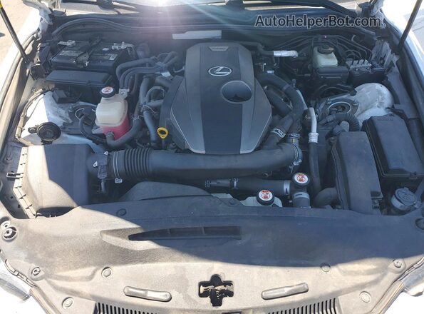 JTHBA1D20H5043130 2017 LEXUS IS White Widok wnętrza z tyłu