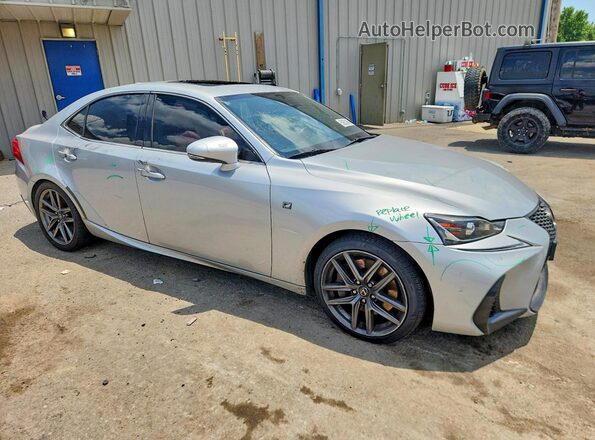 JTHBA1D20H5055844 2017 LEXUS IS Silver წინა მარჯვენა
