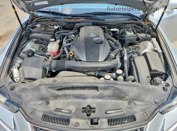 JTHBA1D20H5055844 2017 LEXUS IS Silver უკანა სალონის ხედი