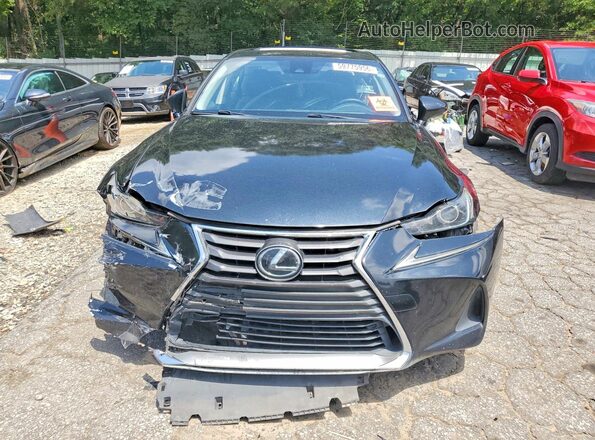 JTHBA1D20H5059053 2017 LEXUS IS Black წინა ხედი