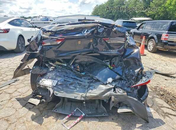 JTHBA1D20H5059053 2017 LEXUS IS Black უკანა ხედი