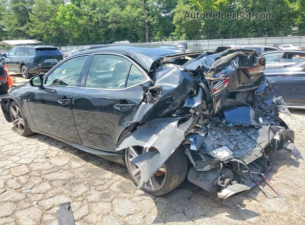 JTHBA1D20H5059053 2017 LEXUS IS Black უკანა მარცხენა