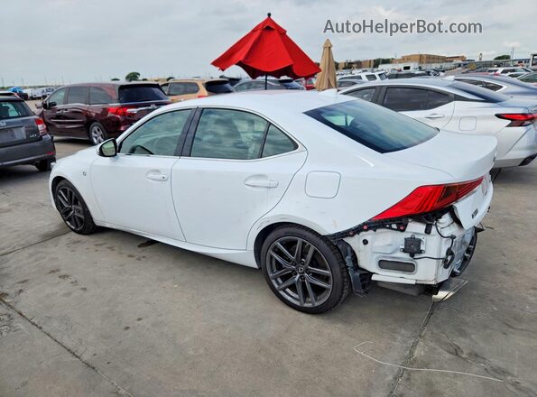 JTHBA1D20K5084171 2019 LEXUS IS White Trasero izquierdo