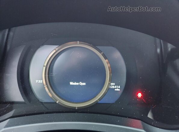 JTHBA1D20K5087670 2019 LEXUS IS Blue Widok zestawu wskaźników
