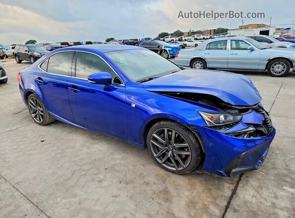JTHBA1D20K5087670 2019 LEXUS IS Blue Przód prawy