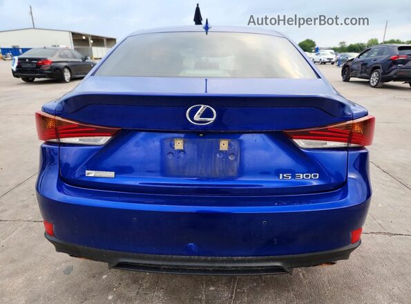JTHBA1D20K5087670 2019 LEXUS IS Blue Widok z tyłu