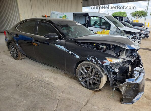 JTHBA1D21G5011110 2016 LEXUS IS Black Przód prawy