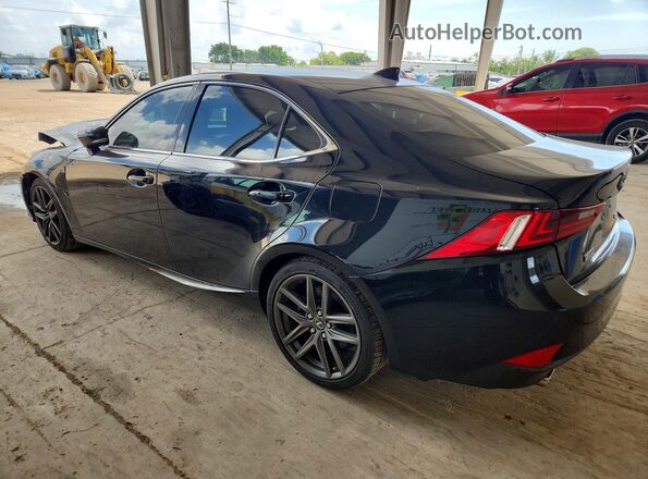 JTHBA1D21G5011110 2016 LEXUS IS Black Tył lewy