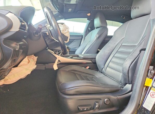 JTHBA1D21G5011110 2016 LEXUS IS Black Widok wnętrza z przodu