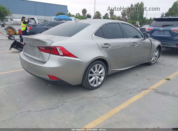 JTHBA1D21G5029493 2016 LEXUS IS 200T Gold Задня права чверть