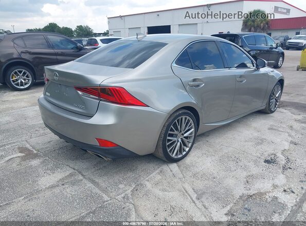 JTHBA1D21H5043234 2017 LEXUS IS 200T Gray Trasero derecho