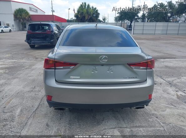 JTHBA1D21H5043234 2017 LEXUS IS 200T Gray 