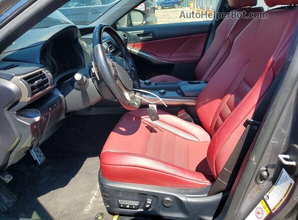 JTHBA1D21H5049423 2017 LEXUS IS Silver წინა სალონის ხედი