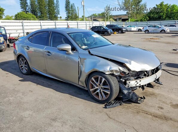 JTHBA1D21J5075669 2018 LEXUS IS Silver Передня права чверть