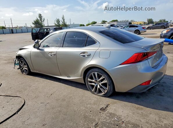 JTHBA1D21J5075669 2018 LEXUS IS Silver Задня ліва чверть