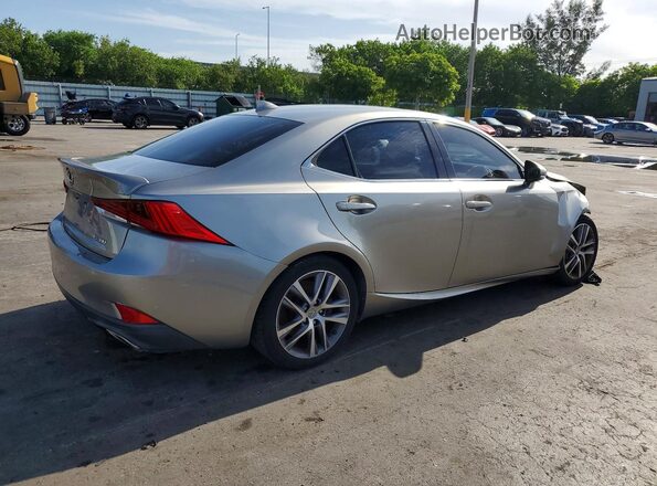 JTHBA1D21J5075669 2018 LEXUS IS Silver Задня права чверть
