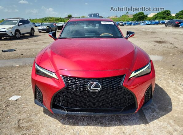 JTHBA1D21R5131590 2024 LEXUS IS Red Front view