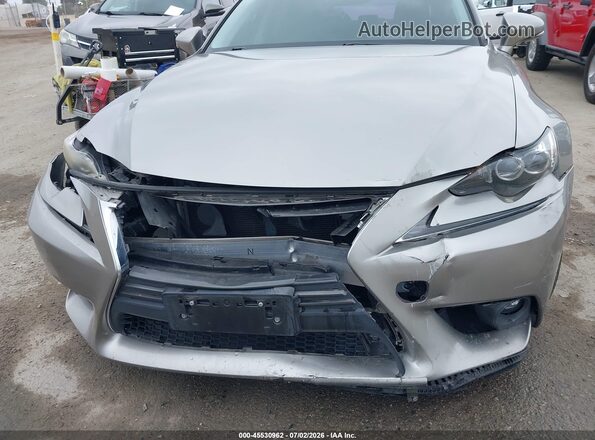 JTHBA1D22G5027591 2016 LEXUS IS 200T Silver Widok z przodu