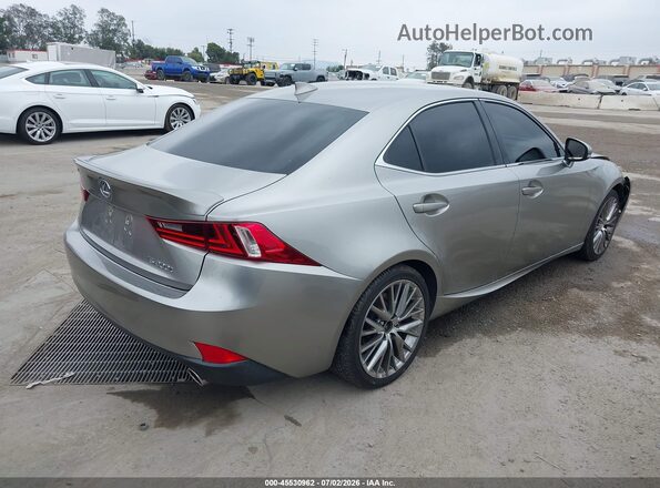 JTHBA1D22G5027591 2016 LEXUS IS 200T Silver Tył prawy