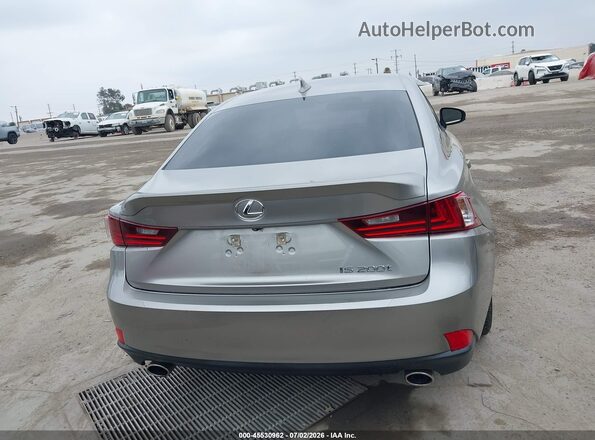 JTHBA1D22G5027591 2016 LEXUS IS 200T Silver 