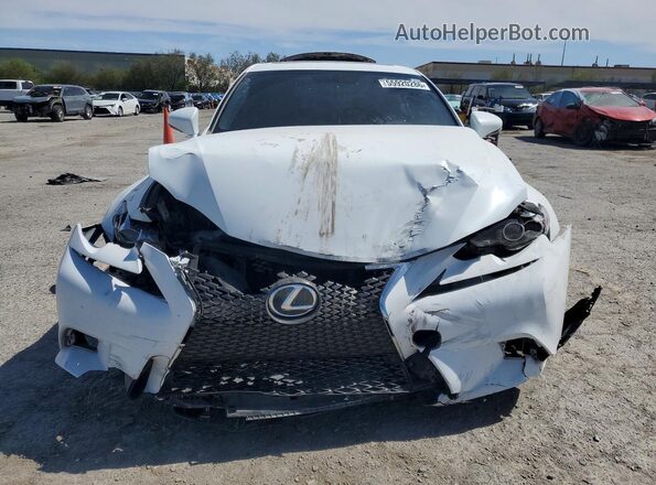 JTHBA1D22G5036971 2016 LEXUS IS White Widok z przodu