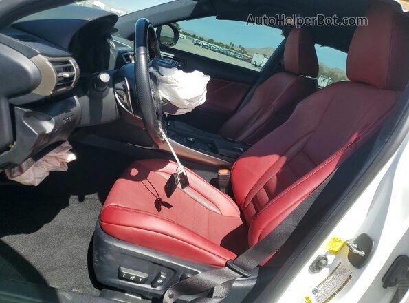 JTHBA1D22G5036971 2016 LEXUS IS White Widok wnętrza z przodu