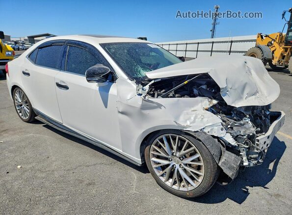 JTHBA1D22G5037134 2016 LEXUS IS White Przód prawy