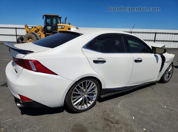 JTHBA1D22G5037134 2016 LEXUS IS White Tył prawy