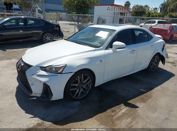 JTHBA1D22H5039225 2017 LEXUS IS 200T White Przód lewy