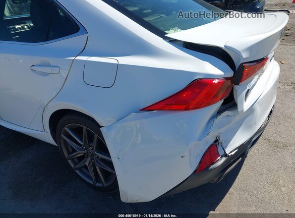 JTHBA1D22H5039225 2017 LEXUS IS 200T White Widok z przodu