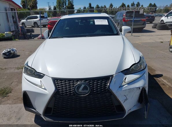 JTHBA1D22H5039225 2017 LEXUS IS 200T White Widok zestawu wskaźników