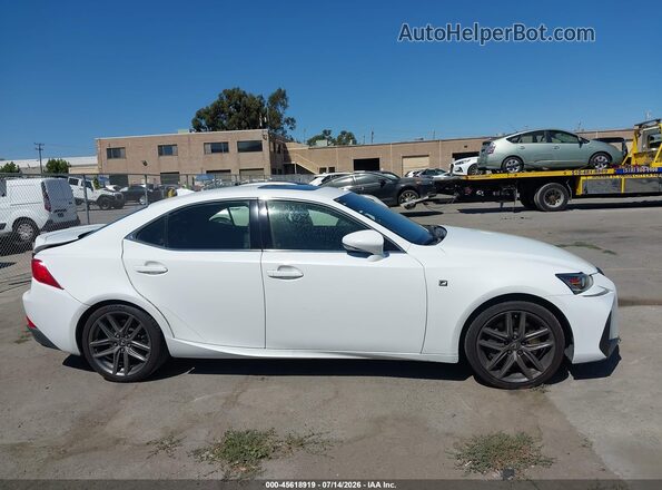 JTHBA1D22H5039225 2017 LEXUS IS 200T White Widok wnętrza z tyłu
