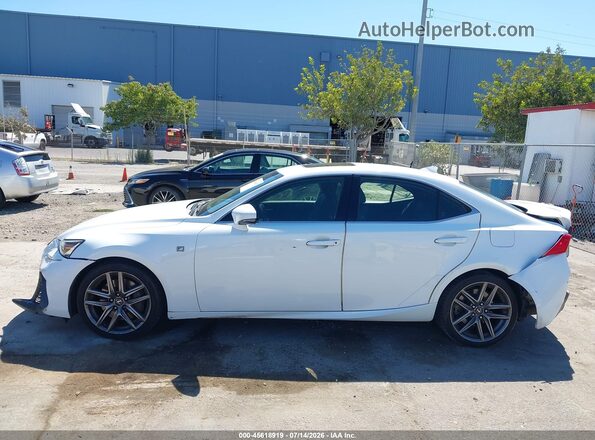 JTHBA1D22H5039225 2017 LEXUS IS 200T White Widok wnętrza 360 stopni