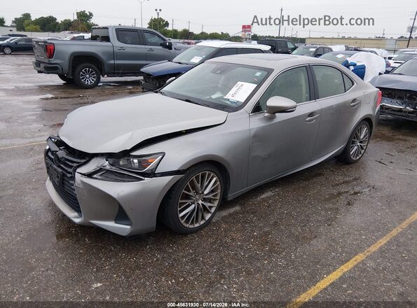 JTHBA1D22H5053416 2017 LEXUS IS 200T Gray Front left