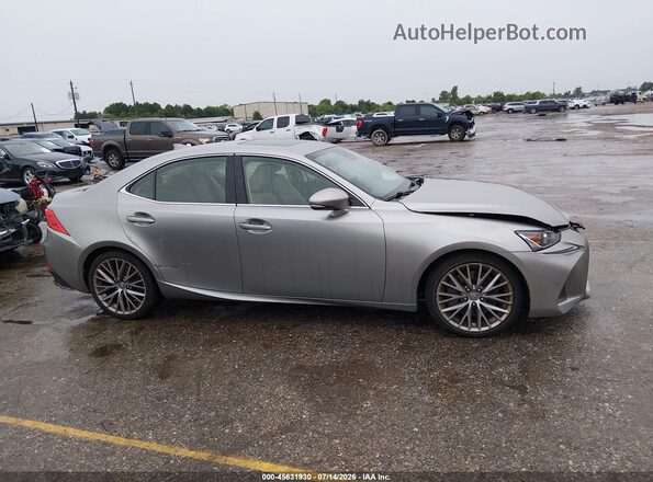 JTHBA1D22H5053416 2017 LEXUS IS 200T Gray Instrument cluster view