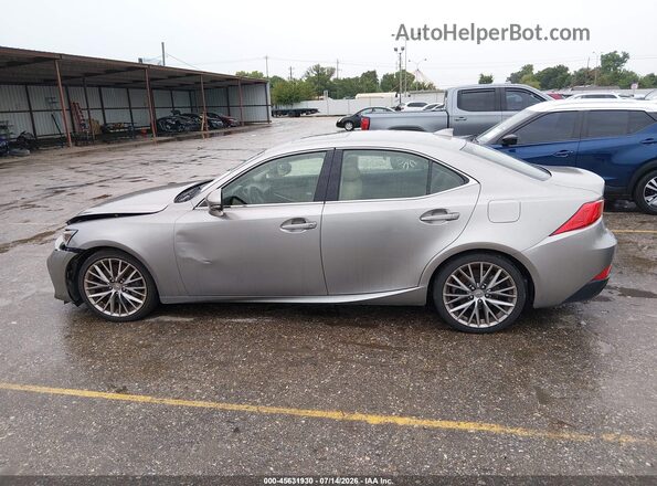 JTHBA1D22H5053416 2017 LEXUS IS 200T Gray Rear interior view