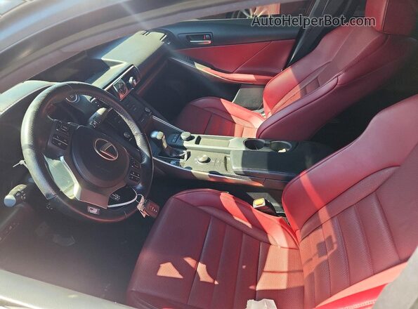 JTHBA1D22J5081206 2018 LEXUS IS Silver Вид салону спереду