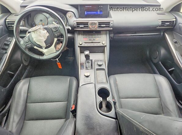 JTHBA1D22K5095284 2019 LEXUS IS Silver Dashboard view